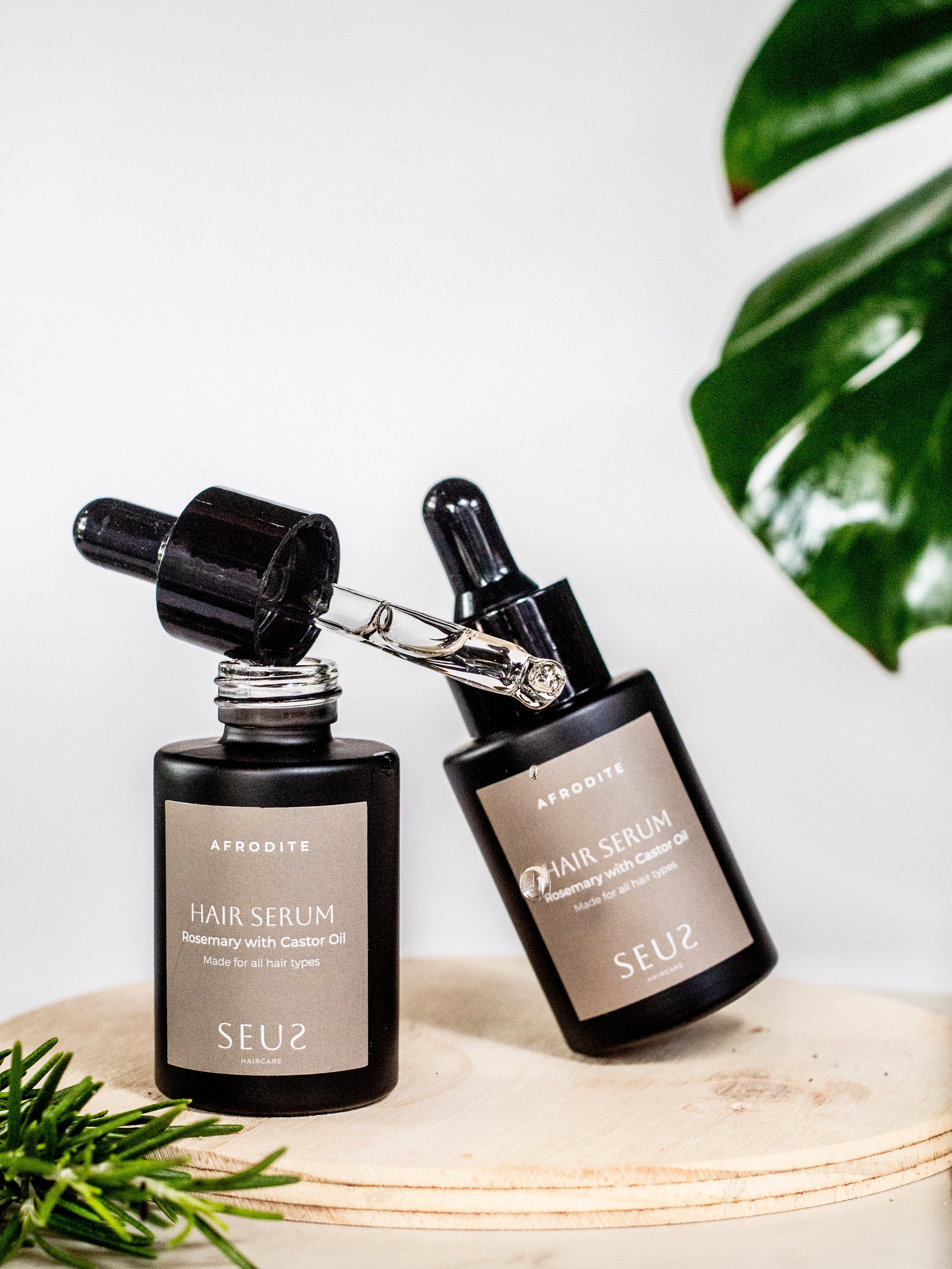 HAIR SERUM ROSEMARY + CASTOR OIL
