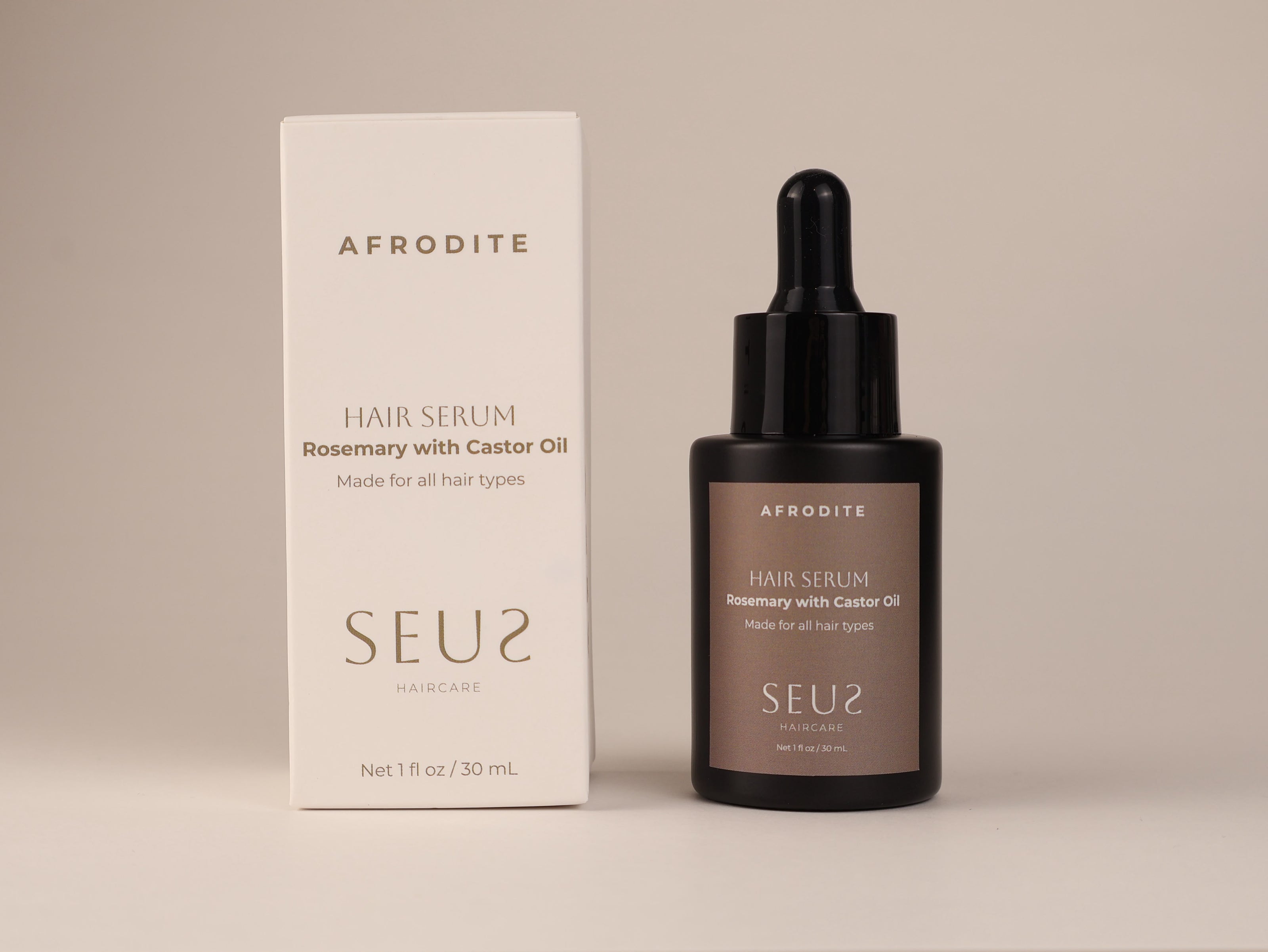HAIR SERUM ROSEMARY + CASTOR OIL